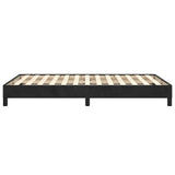 Bed Frame without Mattress Black 120x190 cm Small Double Velvet 3269627
