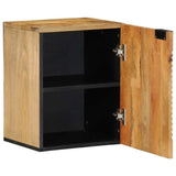 Bathroom Hanging Cabinet Brown 38x33.5x48 cm Solid Wood Mango 4017740