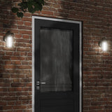 Outdoor Wall Lights 2pcs Black Stainless Steel 4006259