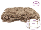 Jute Plant Support Netting Natural 1 x 50 m 100% Tossa Jute 42012232