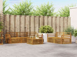 Sofa Sets 6 pcs Natural Solid Acacia Wood 3374369
