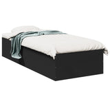 Bed Frame without Mattress Black 90x200 cm 3281057