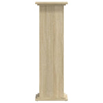 ZNTS Plant Stand Sonoma Oak 33x33x100 cm Engineered Wood 852980
