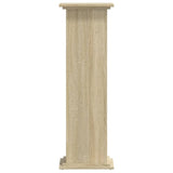 ZNTS Plant Stand Sonoma Oak 33x33x100 cm Engineered Wood 852980