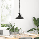 Pendant Lamp E27 Black 31 cm Iron 4103456