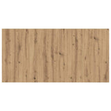 Headboard with Cabinet 3 pcs Artisan Oak Engineered Wood 3416032