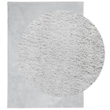 Rug HUARTE Short Pile Soft and Washable Grey 160x230 cm 375079