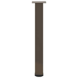Console Table Legs 4 pcs Natural Steel 72-74 cm Steel 4012471