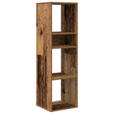 ZNTS Book Cabinet Old Wood 34x31x112 cm Engineered Wood 860290