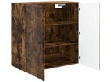 Wall-Mounted Cabinet Smoked Oak 66 x 34.5 x 90 cm 899080