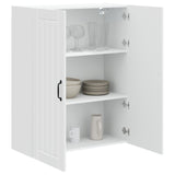 Wall Cabinet LUCCA High Gloss White 80 x 31 x 100 cm 885149