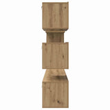 TV Cabinet Set Wall-mounted 6 pcs Artisan Oak Engineered Wood 3393266