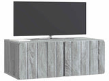 Wall-Mounted TV Cabinet Grey Sonoma 59.5 x 31 x 30 cm 898371