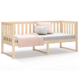 Day Bed without Mattress 75x190 cm Small Single Solid Wood Pine 820891