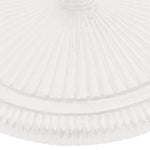 Umbrella Base White 45x45x30 cm Cast Iron 317770