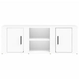 TV Cabinet White 100x31.5x35 cm Engineered Wood 819428