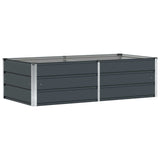Planter Anthracite 160 x 80 x 45 cm Steel 42018192
