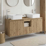 Bathroom Cabinet Set 3 pcs Artisan Oak 49.5 x 41 x 63 cm 3405646