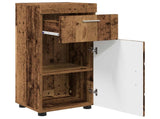Bathroom Cabinet Set TULUM Old Wood 37 x 31.5 x 82 cm 880349