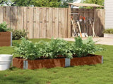 Garden Planter Brown 150x50 cm Solid Wood Pine 3295406