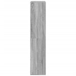 Bookcase Grey Sonoma 100x33x155.5 cm Engineered Wood 3309398