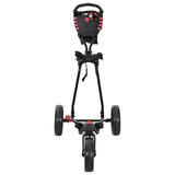 Golf Trolley Folding Manual Black 110 x 60 x 132 cm Iron 42033586