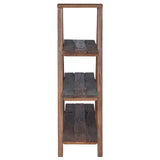 Folding Rack Brown 79.5 x 35 x 112 cm Solid Reclaim Wood 42012404