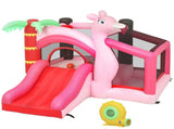 Inflatable Bounce House for Kids with Slide, Ball Pit, Basketball Hoop and Blower for Indoor Outdoor T3398P552622