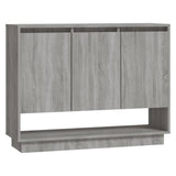 Sideboard Grey Sonoma 97x31x75 cm Engineered Wood 812988