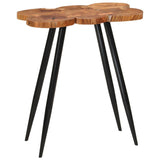 Log Bar Table 90x54x105 cm Solid Wood Acacia 351786