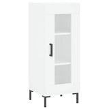 Highboard White 34.5x34x180 cm Engineered Wood 3200385