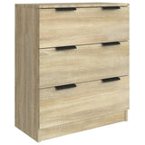 3 Piece Sideboards Sonoma Oak Engineered Wood 3115798