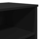 Sideboard Black 101x35.5x74.5 cm Engineered Wood 848554