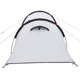 Camping Tent Tunnel 3-Person White Blackout Fabric Waterproof 94393