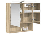 Bathroom Mirror Cabinet with Shelf Sonoma Oak 50 x 14.5 x 70 cm 889209