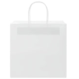 Paper Bags 250 pcs with Handles White 26x17x25 cm 4101619