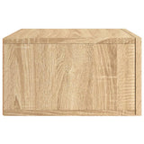 Wall-mounted Bedside Cabinets 2 pcs Sonoma Oak 35x35x20 cm 829859