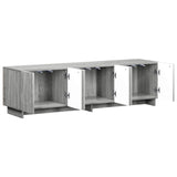 TV Stand 140 x 34.5 x 40 cm Grey Sonoma Engineered Wood 8011582