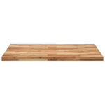 ZNTS Desk Top Oil Finished 100x80x4 cm Solid Wood Acacia 3279774