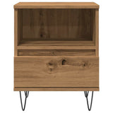 Bedside Cabinet Artisan Oak 40x35x50 cm Engineered Wood 857359
