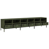 TV Cabinet Olive Green 202x39x43.5 cm Cold-rolled Steel 3307159