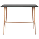 7 Piece Bar Set Black 3057479