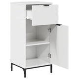 Bathroom Furniture Set with Drawer 2 pcs High Gloss White 3393097