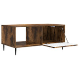 Coffee Table Smoked Oak 90 x 50 x 40 cm Engineered Wood 894500