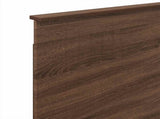 Headboard Brown Oak Engineered wood 888492