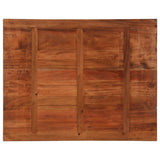 Table Top 100x80x3.8 cm Rectangular Solid Wood Reclaimed 371146