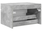 Wall-mounted Bathroom Cabinet Concrete Grey 59 x 44.5 x 50 cm 890635