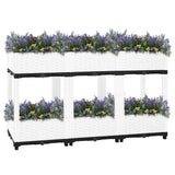 Raised Bed 120x40x71 cm Polypropylene 153314