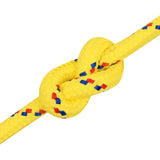 Multipurpose Utility Rope 16 mm 50 m Yellow PP 1560 kg Max Load 3473209