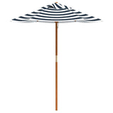 Picnic Table for 4 Kids with Umbrella Solid Wood Fir 3281618